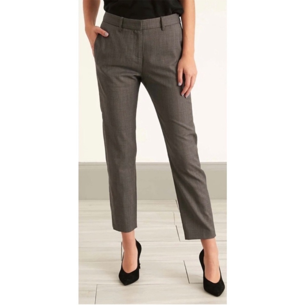 Nili Lotan Grey straight leg pants